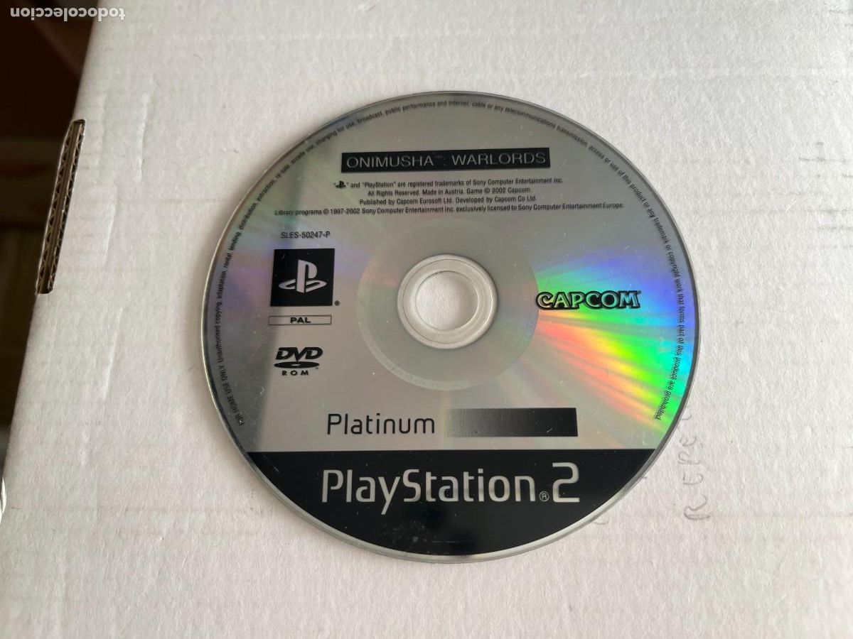 Videojuegos y consolas: ONIMUSHA WARLORDS PLATINUM - PS2 PLAYSTATION 2 PLAY STATION TWO KREATEN