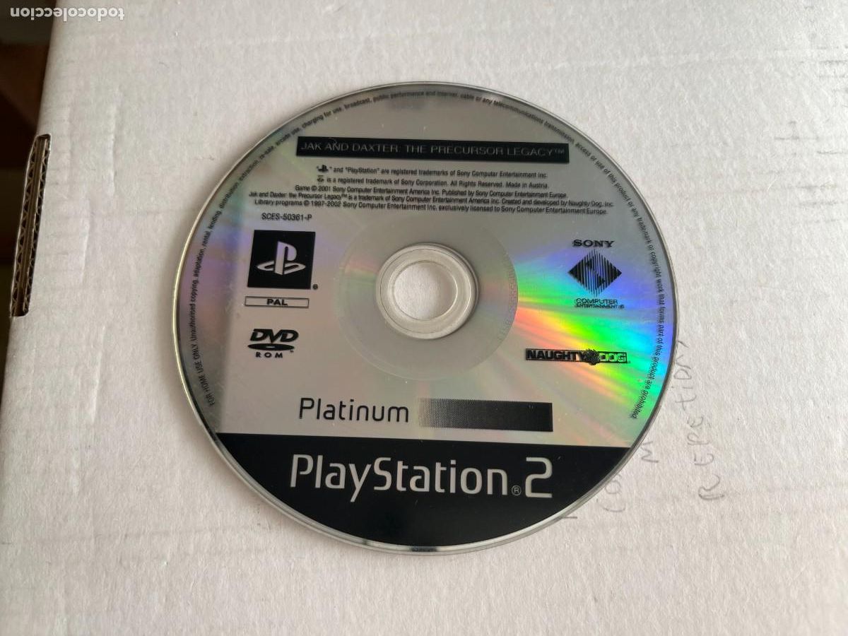 Videojuegos y consolas: JAK AND DAXTER THE RPECURSOR LEGACY PLATINUM- PS2 PLAYSTATION 2 PLAY STATION TWO KREATEN
