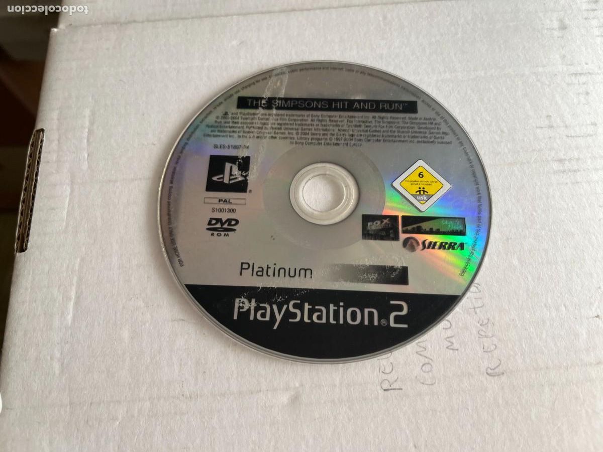 Videojuegos y consolas: THE SIMPSONS HIT AND RUN LATINUM- PS2 PLAYSTATION 2 PLAY STATION TWO KREATEN