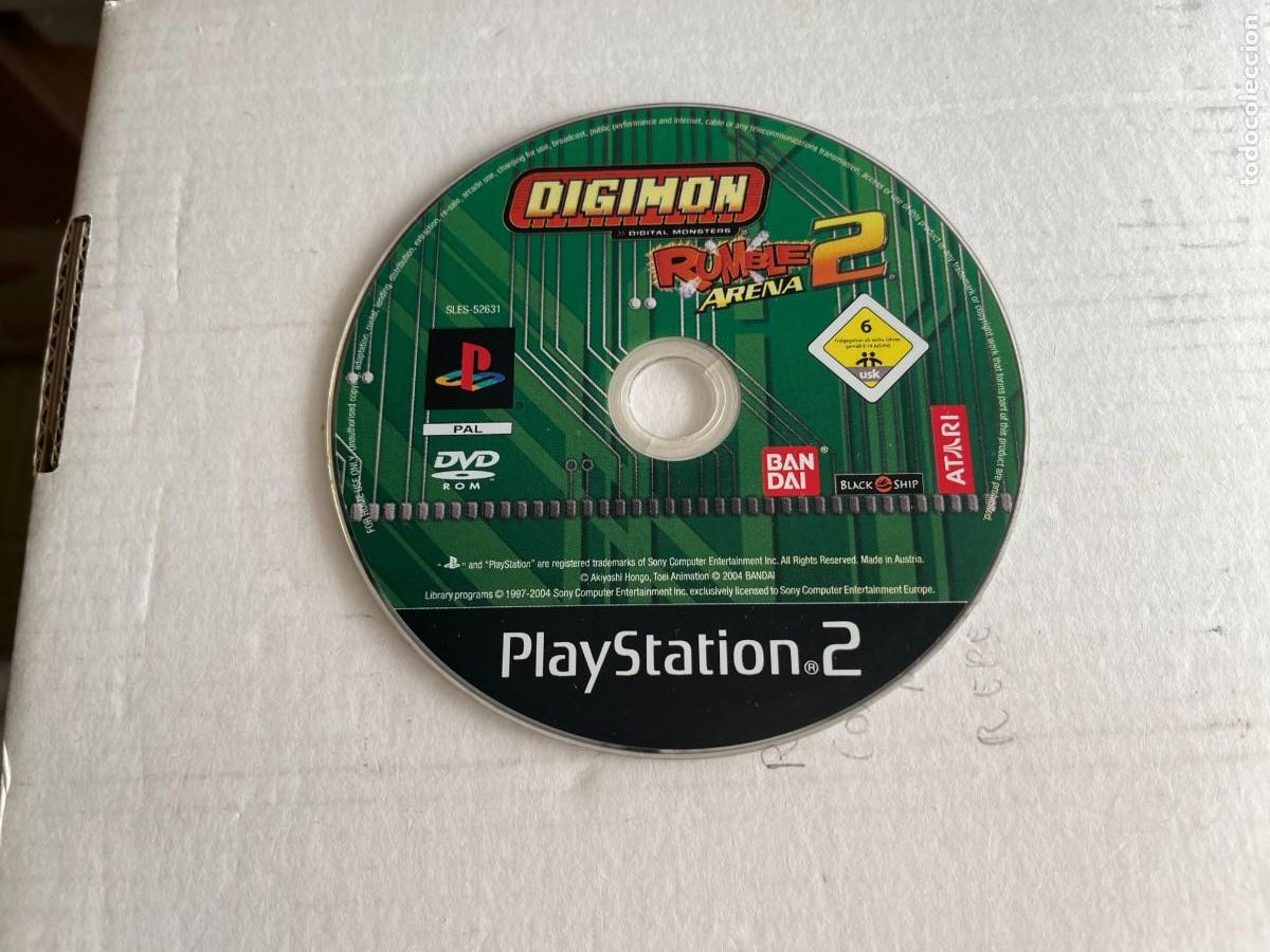Videojuegos y consolas: DIGIMON RUMBLE ARENA 2 DIGITAL MONSTER - PS2 PLAYSTATION 2 PLAY STATION TWO KREATEN