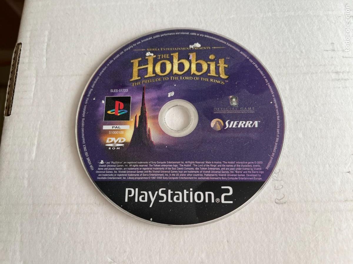 Videojuegos y consolas: THE HOBBIT PRELUDE LORD OF THE RINGS EA PS2 PLAYSTATION 2 PLAY STATION TWO KREATEN