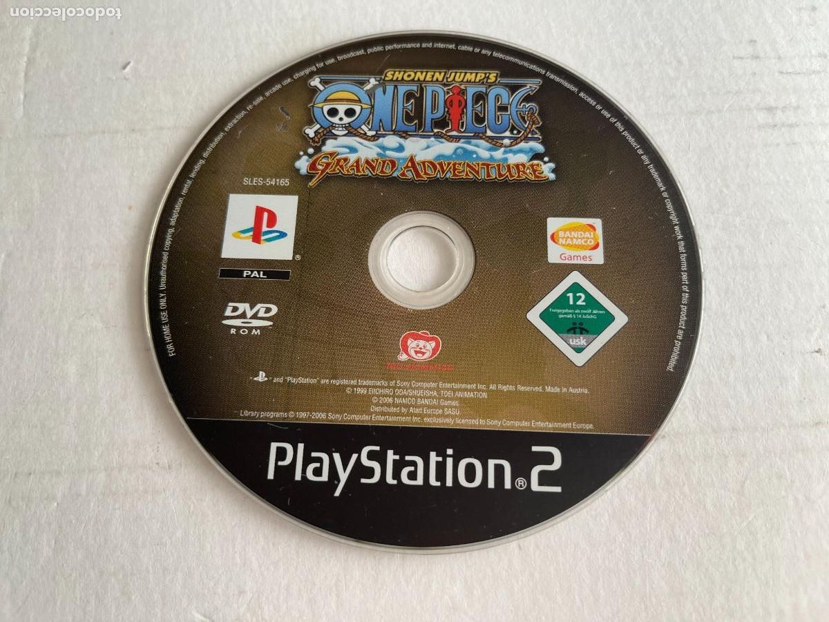 Videojuegos y consolas: ONE PIECE GRAND ADVENTURE SHONEN JUMPS - PS2 PLAYSTATION 2 PLAY STATION TWO KREATEN