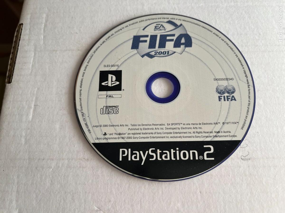 Videojuegos y consolas: FIFA 2001 - PS2 PLAYSTATION 2 PLAY STATION TWO KREATEN