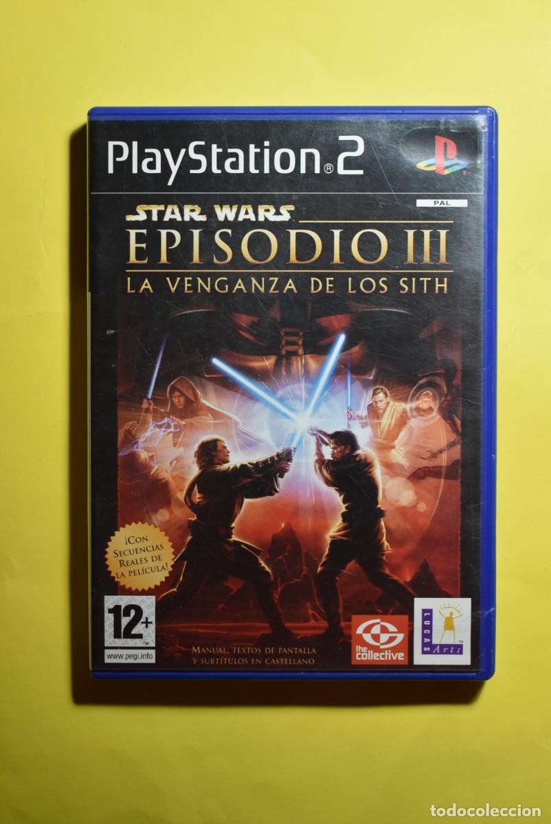Videojuegos y consolas: Videojuego PS2. Play Station 2. Star War Episodio 3. Sin manual. Espa&ntilde;ol. Ver fotograf&iacute;as