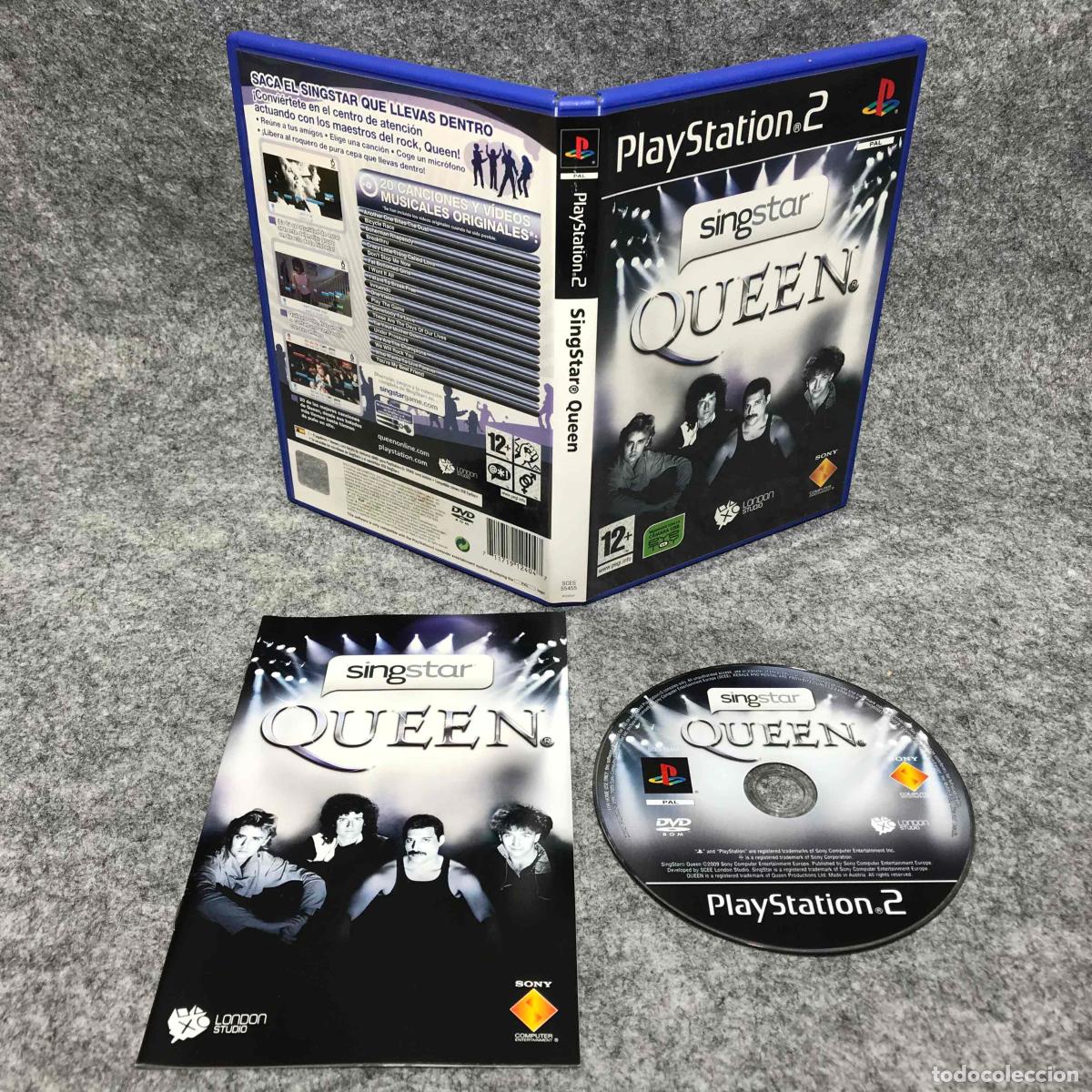 Videojuegos y consolas: SINGSTAR QUEEN SONY PLAYSTATION 2 PS2