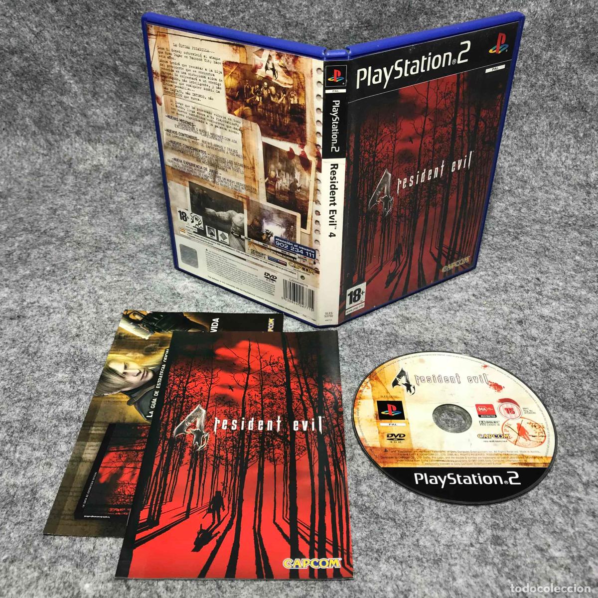 Videojuegos y consolas: RESIDENT EVIL 4 SONY PLAYSTATION 2 PS2
