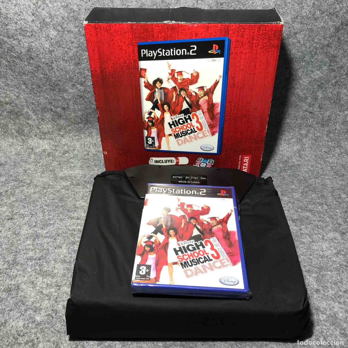 Videojuegos y consolas: DISNEY HIGH SCHOOL MUSICAL 3 DANCE FIN DE CURSO NUEVO+ALFOMBRA SONY PLAYSTATION 2 PS2