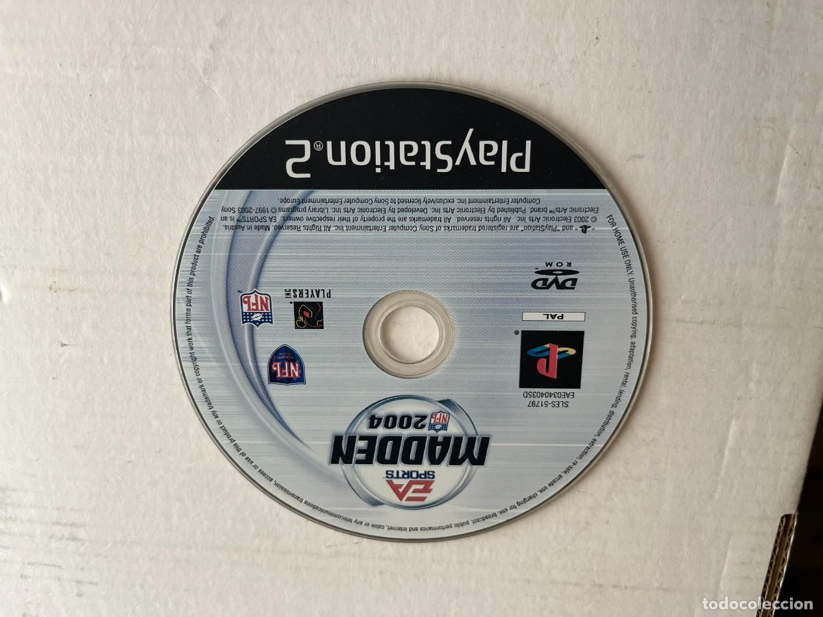 Videojuegos y consolas: MADDEN 2004 EA SPORTS - PS2 PLAYSTATION 2 PLAY STATION TWO KREATEN
