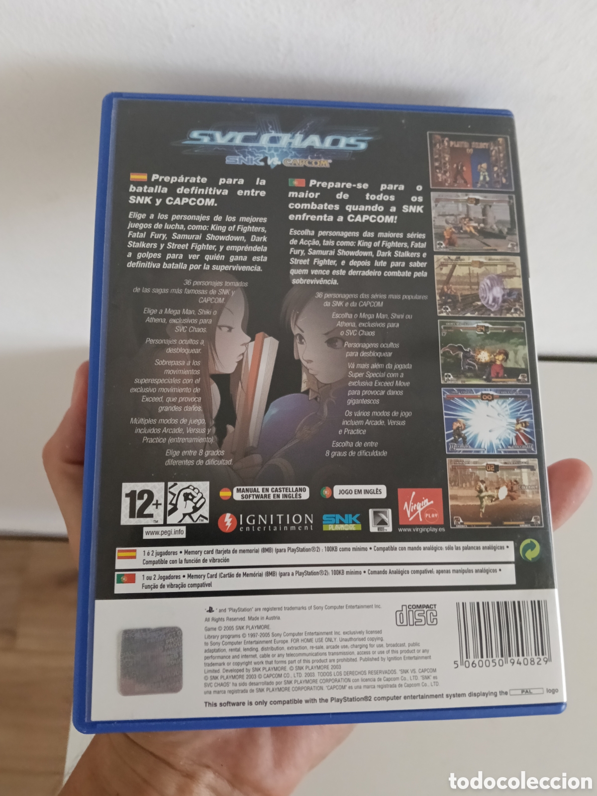 Videojuegos y consolas: Snk VS Capcom chaos ps2 - Foto 5