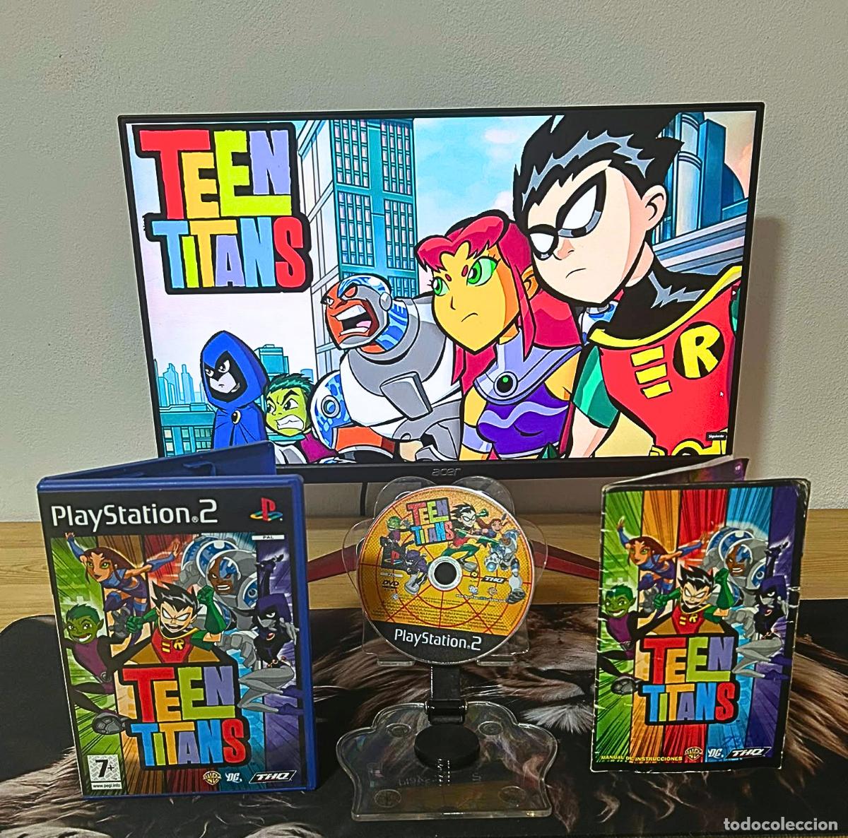Videojuegos y consolas: Teen Titans PS2 Completo | Rareza PAL Espa&ntilde;a