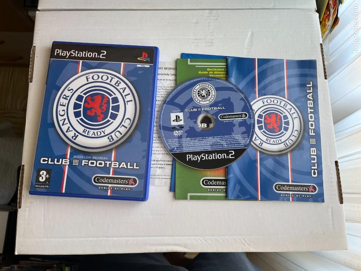 Videojuegos y consolas: RANGERS CLUB FOOTBALL - PS2 PLAYSTATION 2 PLAY STATION TWO KREATEN
