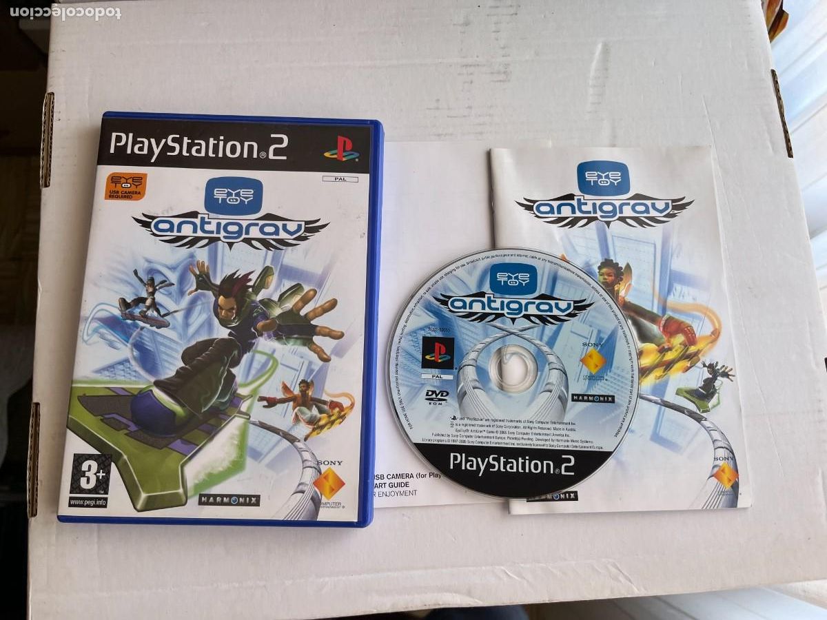 Videojuegos y consolas: EYETOY ANTIGRAV EYE TOY CAM - PS2 PLAYSTATION 2 PLAY STATION TWO KREATEN