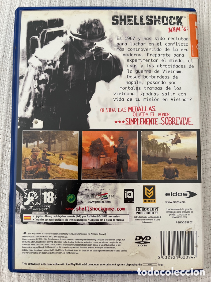 Videojuegos y consolas: Shellshock Nam 67. PlayStation 2 - Foto 9