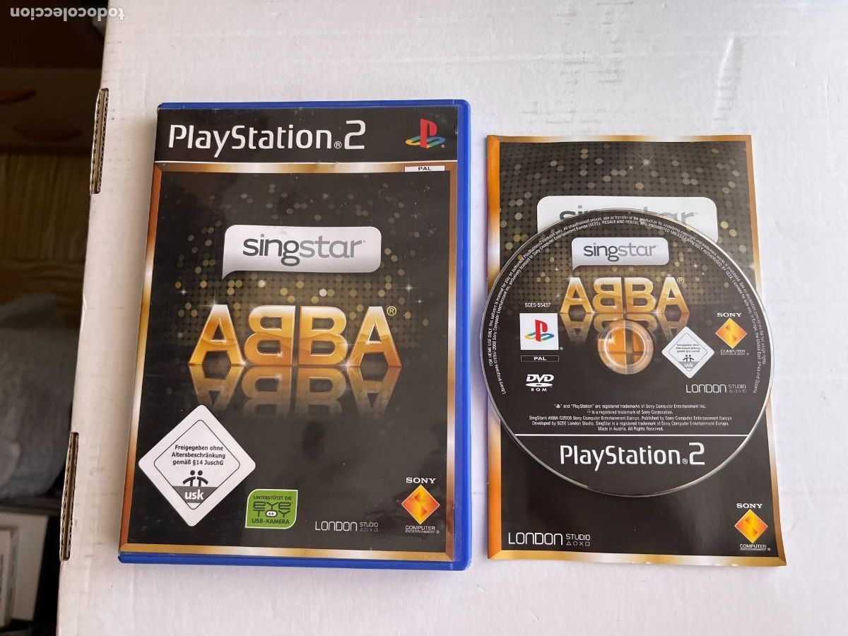 Videojuegos y consolas: SINGSTAR ABBA SING STAR - PS2 PLAYSTATION 2 PLAY STATION TWO KREATEN