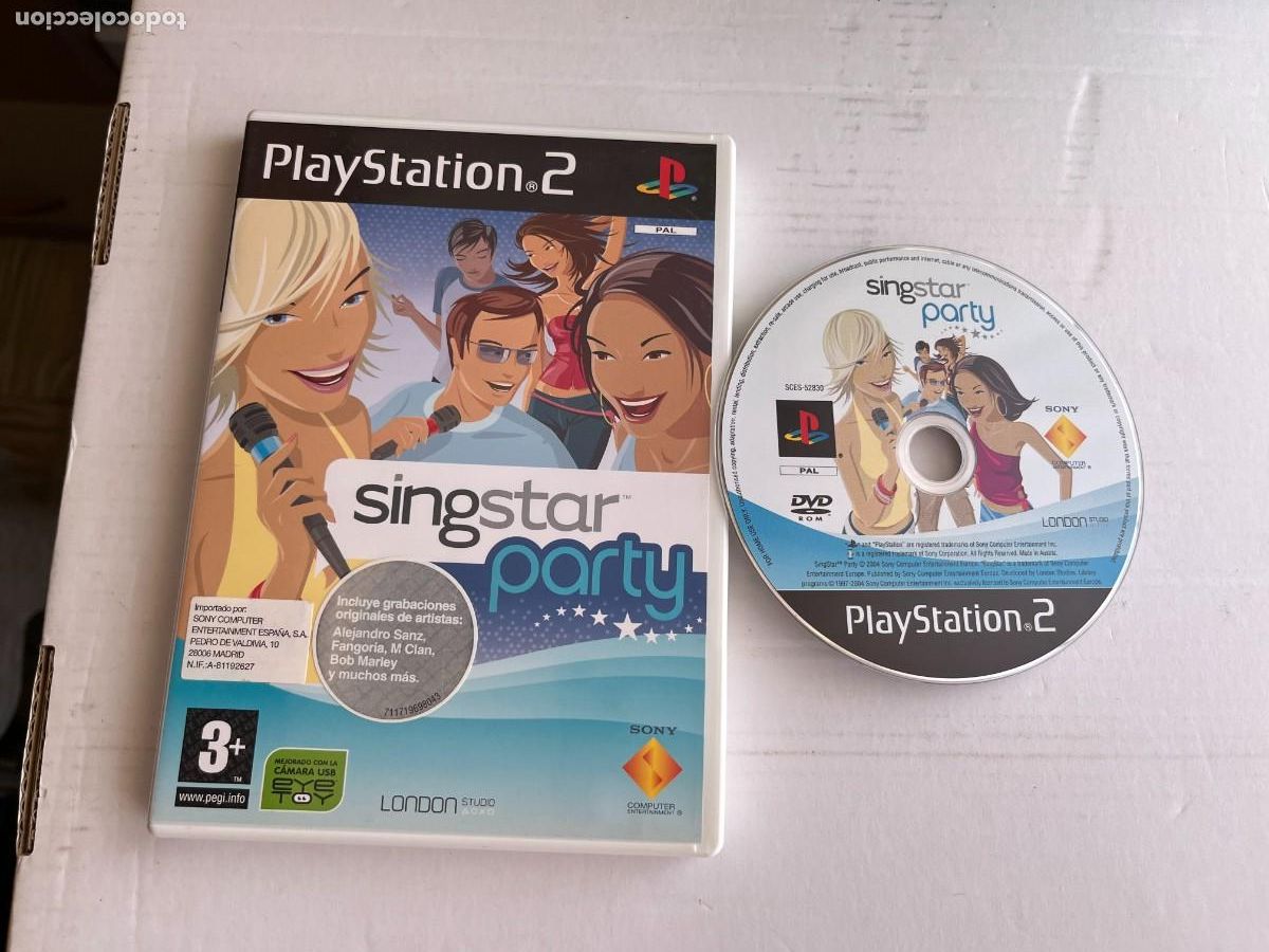 Videojuegos y consolas: SINGSTAR PARTY SING STAR - PS2 PLAYSTATION 2 PLAY STATION TWO KREATEN