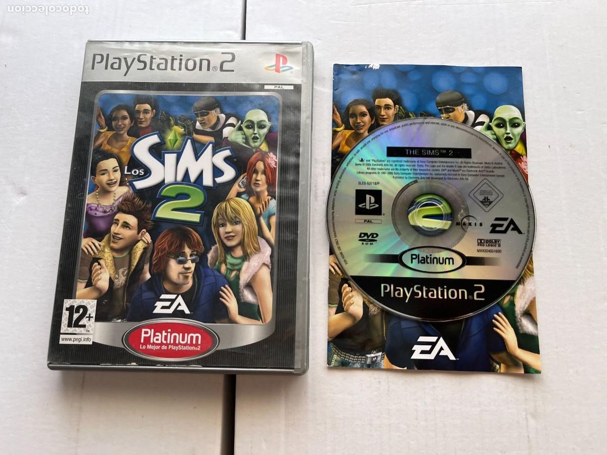 Videojuegos y consolas: LOS SIMS 2 PLATINUM - PS2 PLAYSTATION 2 PLAY STATION TWO KREATEN
