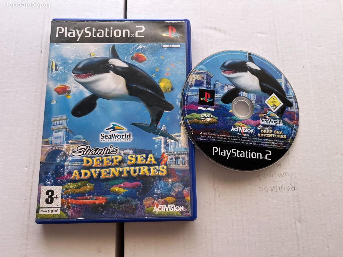Videojuegos y consolas: SHAMUS DEEP SEA ADVENTURES - PS2 PLAYSTATION 2 PLAY STATION TWO KREATEN