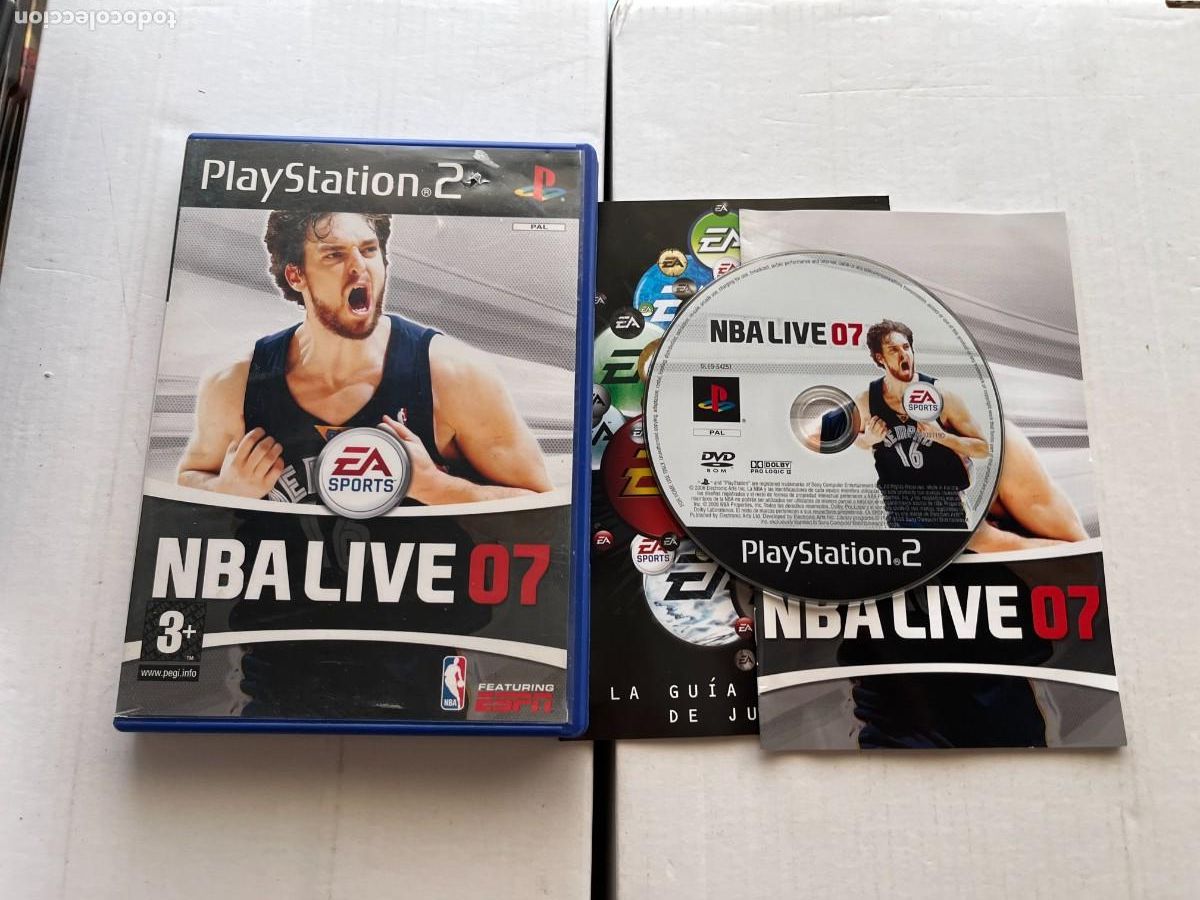 Videojuegos y consolas: NBA LIVE 07 - PS2 PLAYSTATION 2 PLAY STATION TWO KREATEN