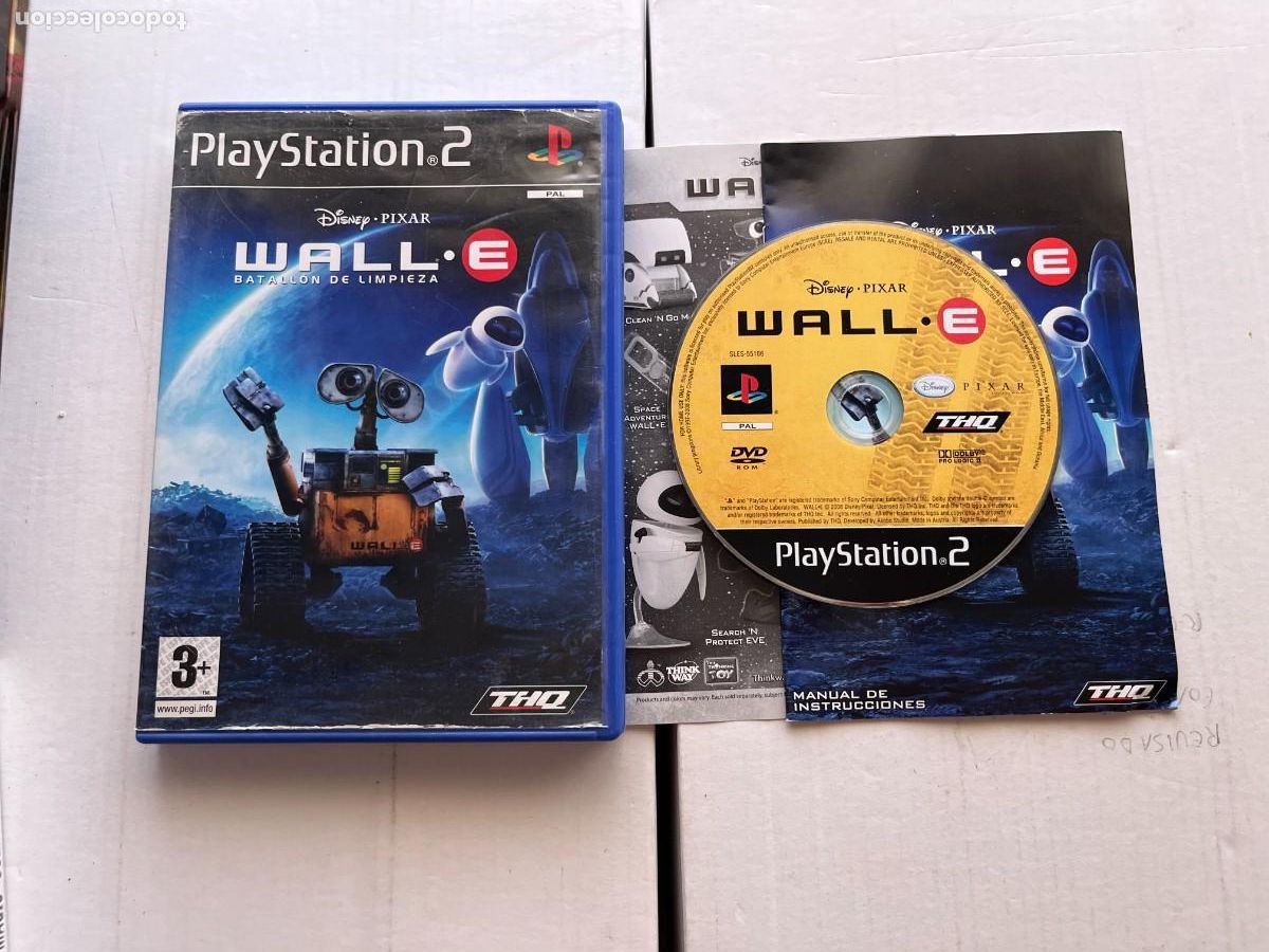 Videojuegos y consolas: DISNEY PIXAR WALLE BATALLON DE LIMPIEZA - PS2 PLAYSTATION 2 PLAY STATION TWO KREATEN