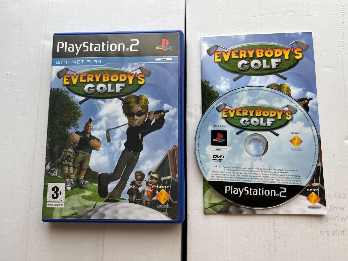 Videojuegos y consolas: EVERYBODYS GOLF- PS2 PLAYSTATION 2 PLAY STATION TWO KREATEN
