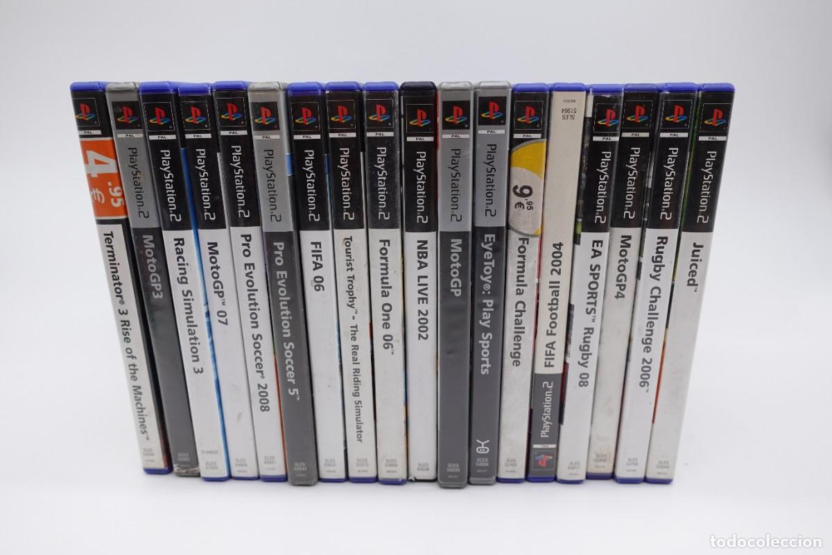 Videospiele und Konsolen: LOTE JUEGOS PLAYSTATION 2 PS2 (FIFA, PRO EVOLUTION, MOTOGP, FORMULA ONE, RUGBY...) SIN PROBAR