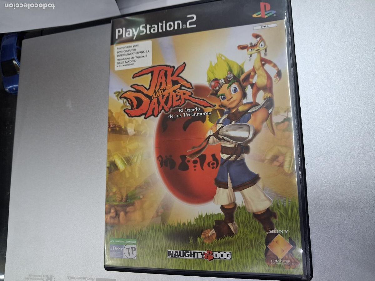Videojuegos y consolas: VIDEOJUEGO JAK AND DAXTER PLAYSTATION PS2 EN CAJA ORIGINAL