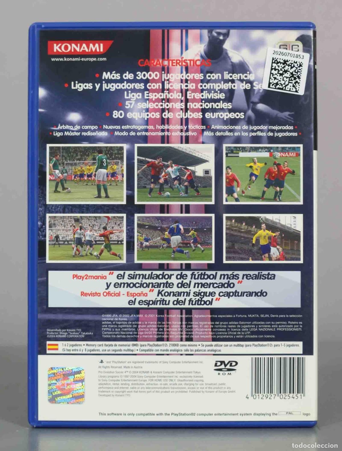 Videojuegos y consolas: PS2. Pro Evolution Soccer 4 - Foto 2