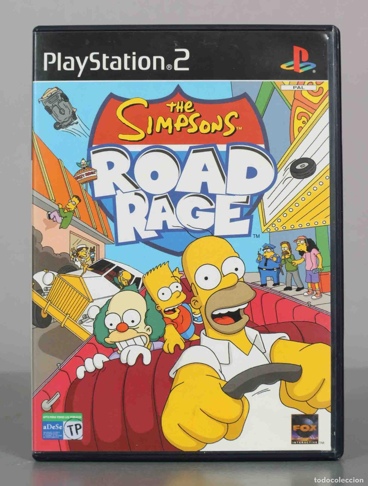 Videojuegos y consolas: PS2. The Simpsons: Road Rage