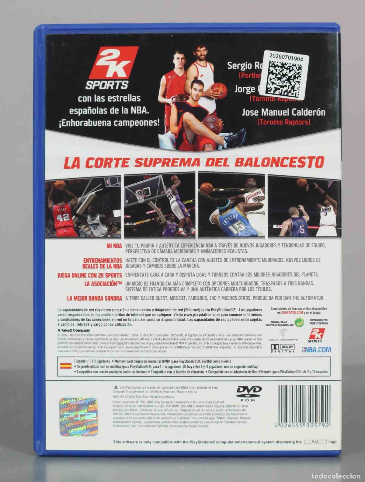 Videojuegos y consolas: PS2. NBA 2K7 - Shaquille O&acute;Neal - Foto 2