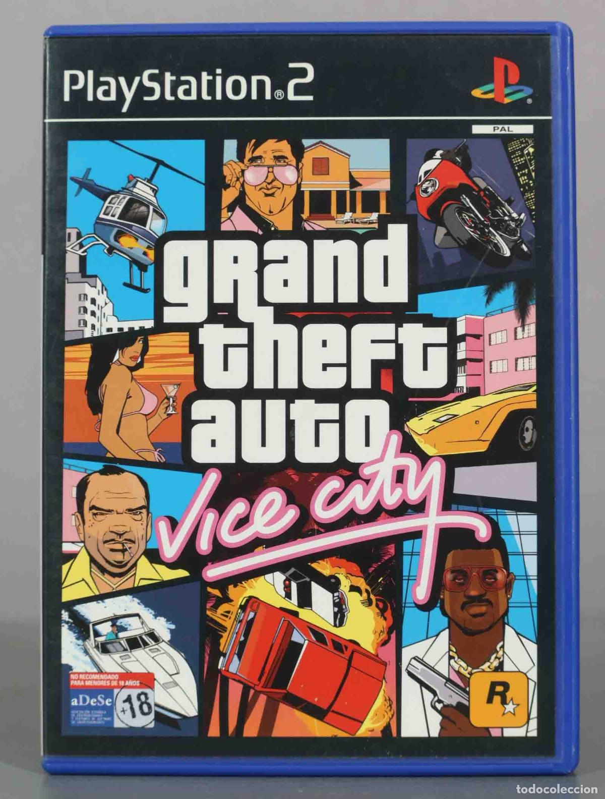 Videojuegos y consolas: PLAYSTATION 2. Grand Theft Auto: Vice City