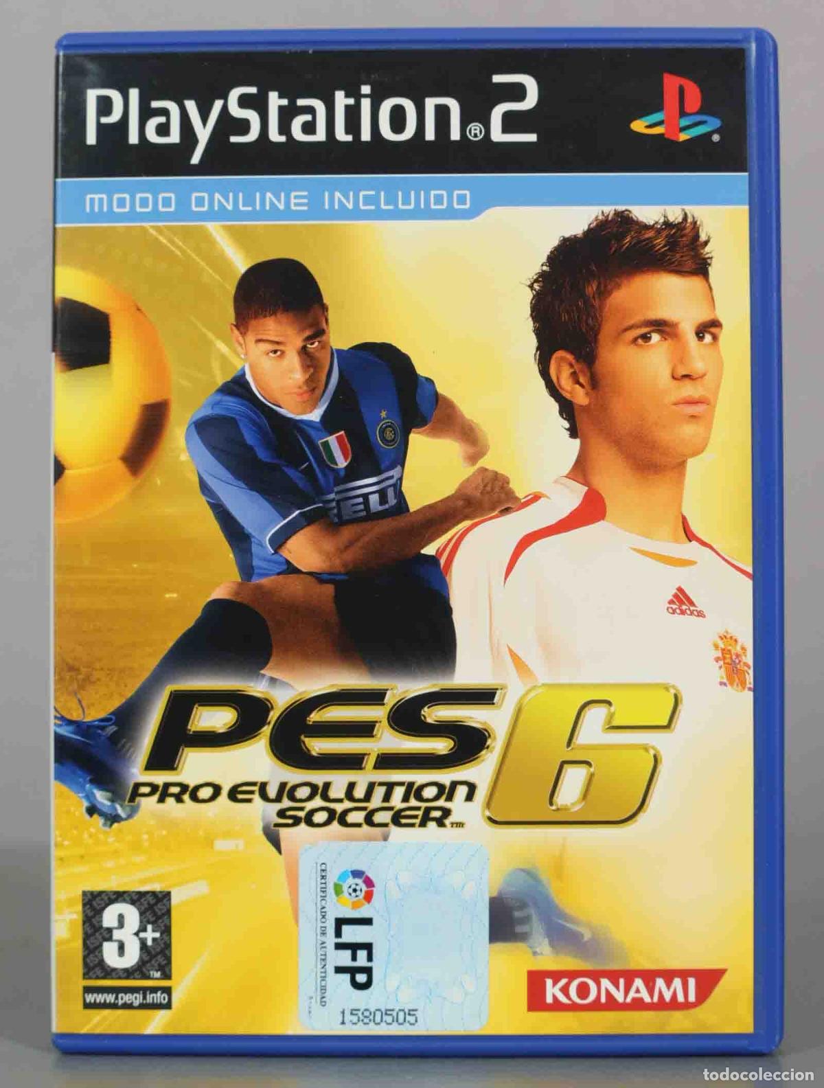 Videojuegos y consolas: PLAYSTATION 2. Pro Evolution Soccer 6