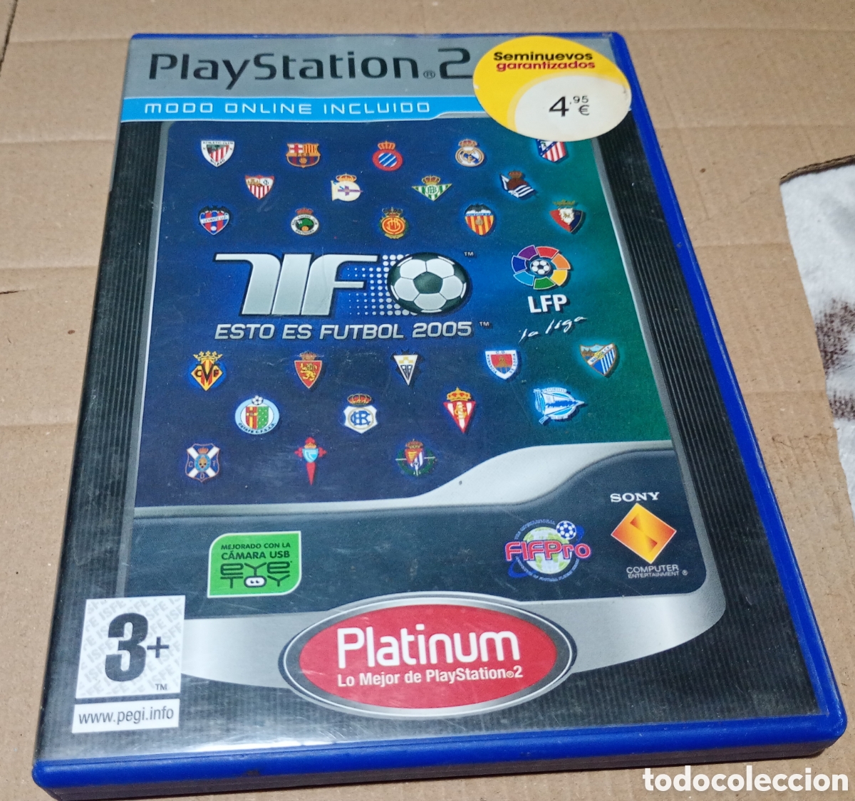 Videojuegos y consolas: TIF esto es futbol 2005 play station 2