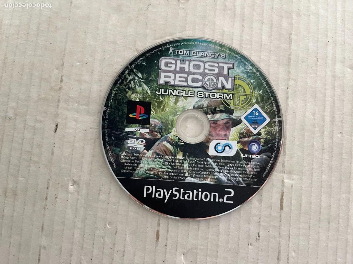 Videojuegos y consolas: GHOST RECON JUNGLE STORM - PS2 PLAYSTATION 2 PLAY STATION TWO KREATEN