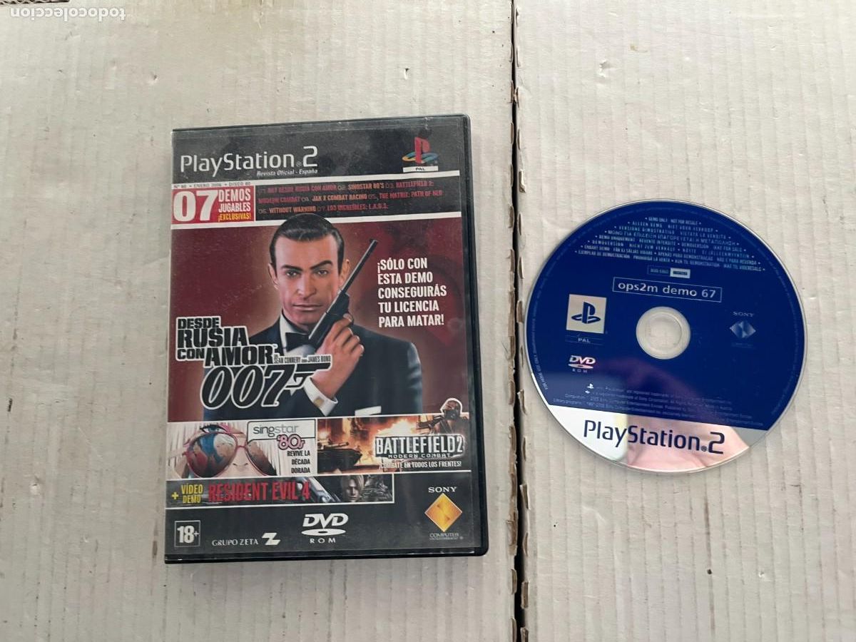 Videojuegos y consolas: demo ps2 ops2m demo 67 - playstation 2 play station two kreaten