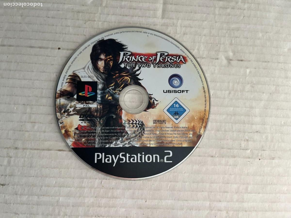 Videojuegos y consolas: PRINCE OF PERSIA THE TWO THRONES DOS CORONAS - PS2 PLAYSTATION 2 PLAY STATION TWO KREATEN