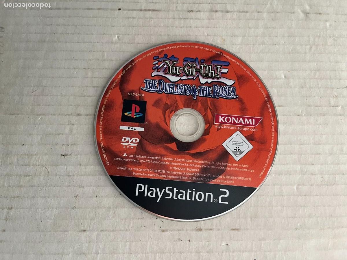Videojuegos y consolas: YUGIOH THE DUELIST OF THE ROSES - PS2 PLAYSTATION 2 PLAY STATION TWO KREATEN