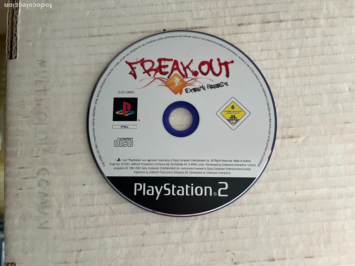 Videojuegos y consolas: FREAKOUT EXTREME FREERIDE - PS2 PLAYSTATION 2 PLAY STATION TWO KREATEN