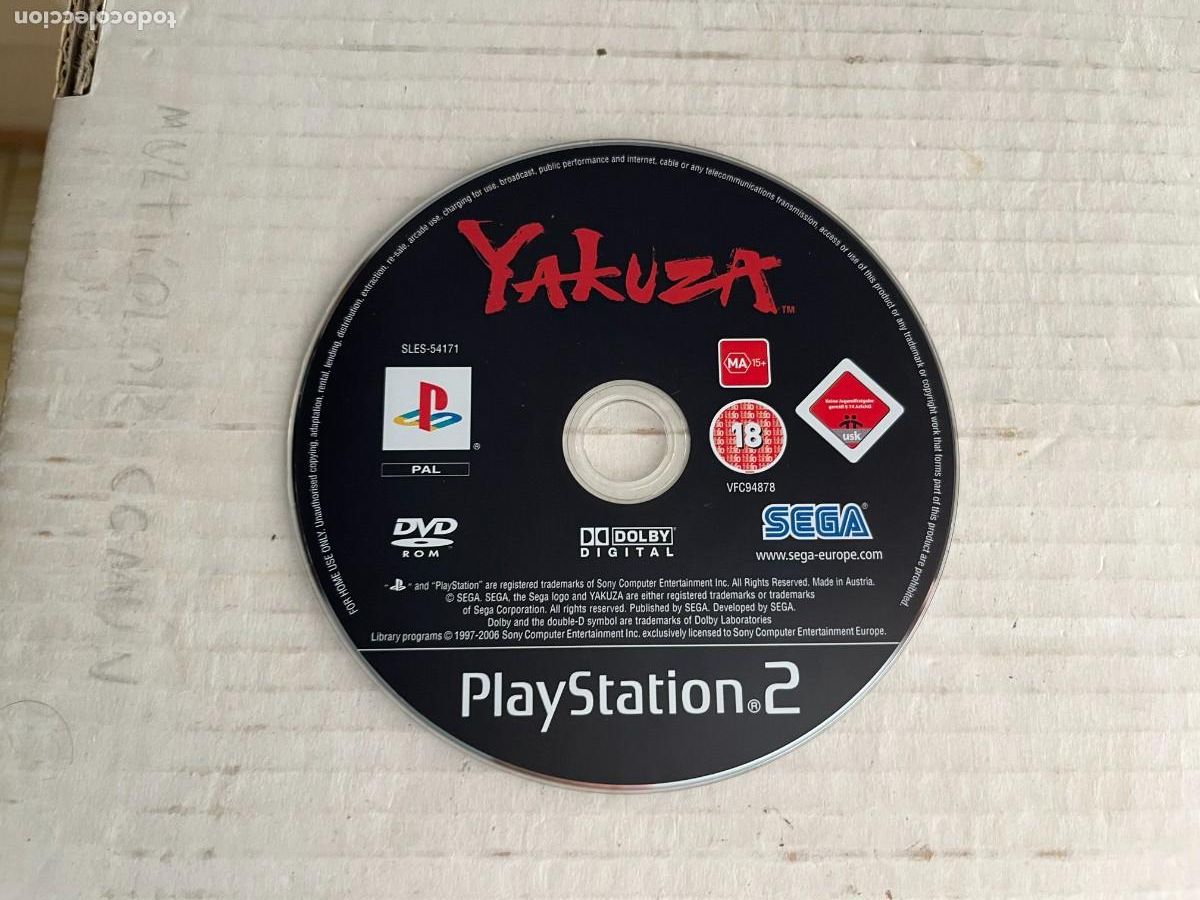 Videojuegos y consolas: YAKUZA - PS2 PLAYSTATION 2 PLAY STATION TWO KREATEN