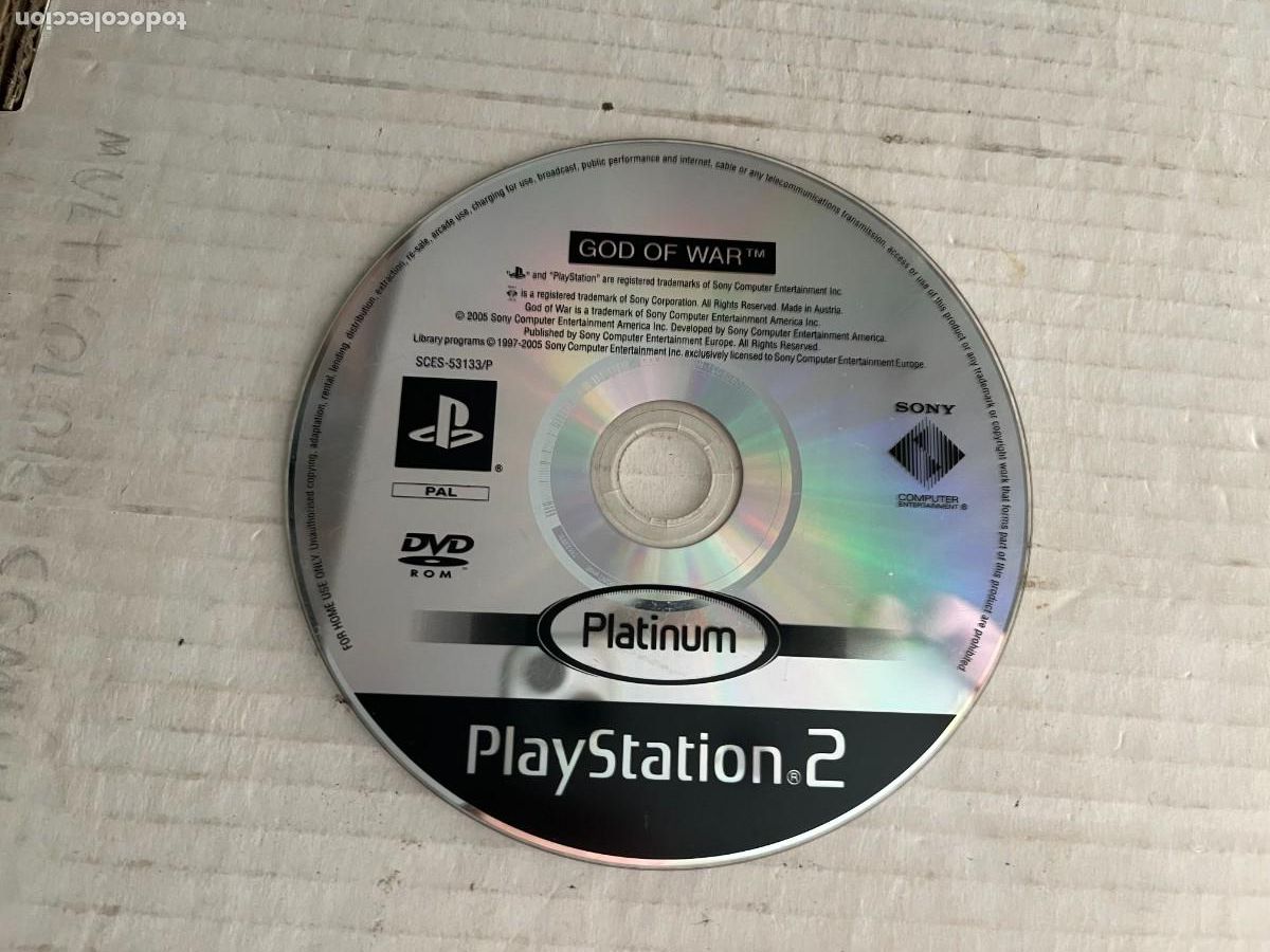 Videojuegos y consolas: GOD OF WAR PLATINUM - PS2 PLAYSTATION 2 PLAY STATION TWO KREATEN