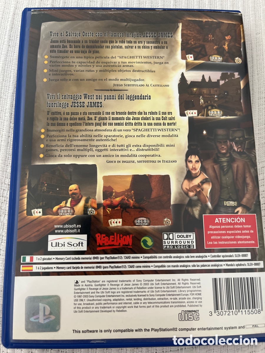 Videojuegos y consolas: Gunfighter II. PlayStation 2 - Foto 9