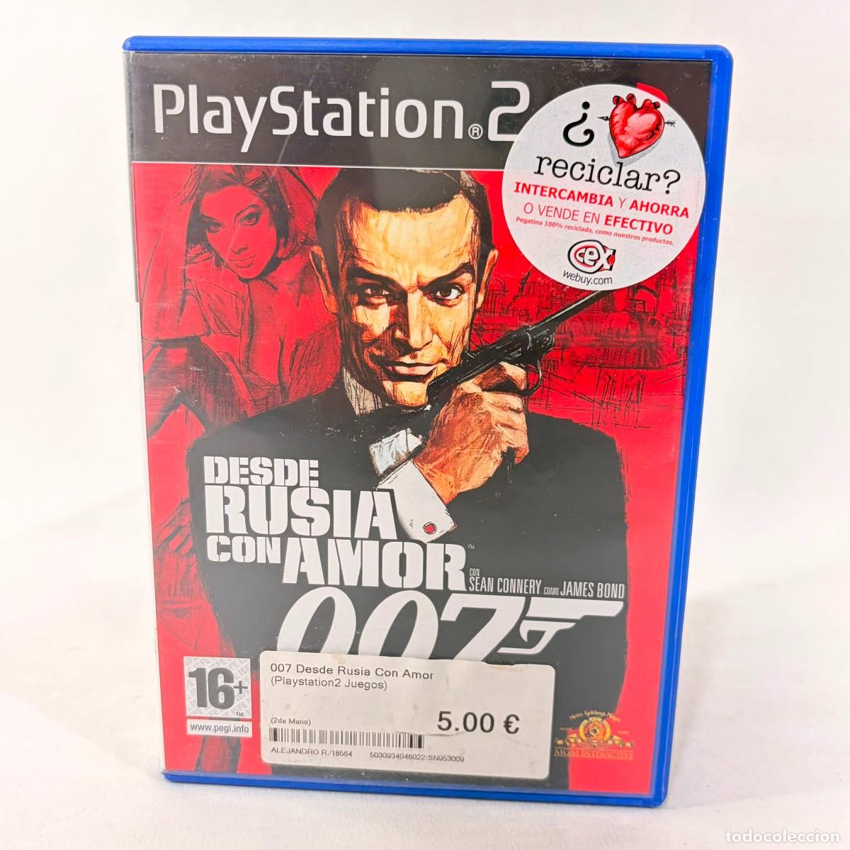 Videojuegos y consolas: VIDEOJUEGO PLAYSTATION 2 - PS2 - DESDE RUSIA CON AMOR 007 + CAJA + INSTRUCCIONES