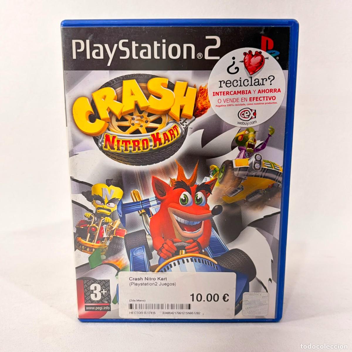 Videojuegos y consolas: VIDEOJUEGO PLAYSTATION 2 - PS2 - CRASH NITRO KART + CAJA + INSTRUCCIONES