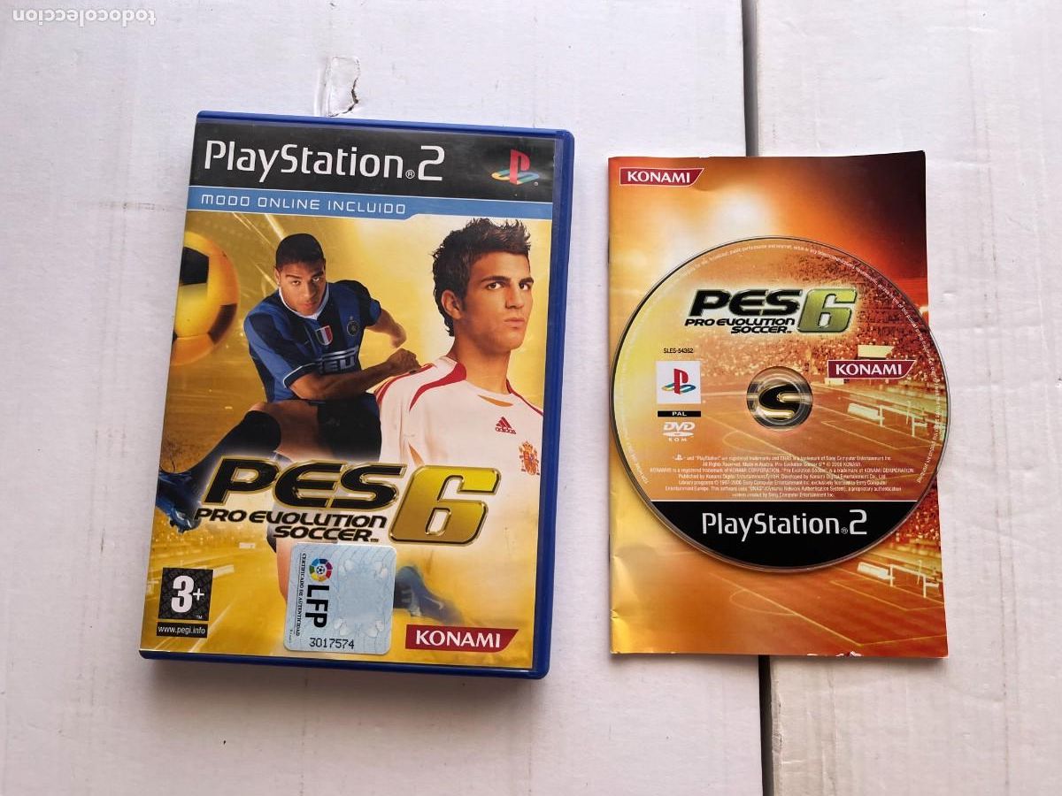 Videojuegos y consolas: PRO EVOLUTION SOCCER 6 PES - PS2 PLAYSTATION 2 PLAY STATION TWO KREATEN