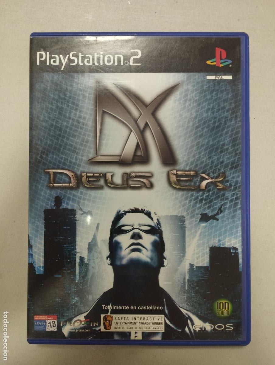 Videojuegos y consolas: Deus Ex - Sony playstation 2 PS2 - PAL ESP PLay station