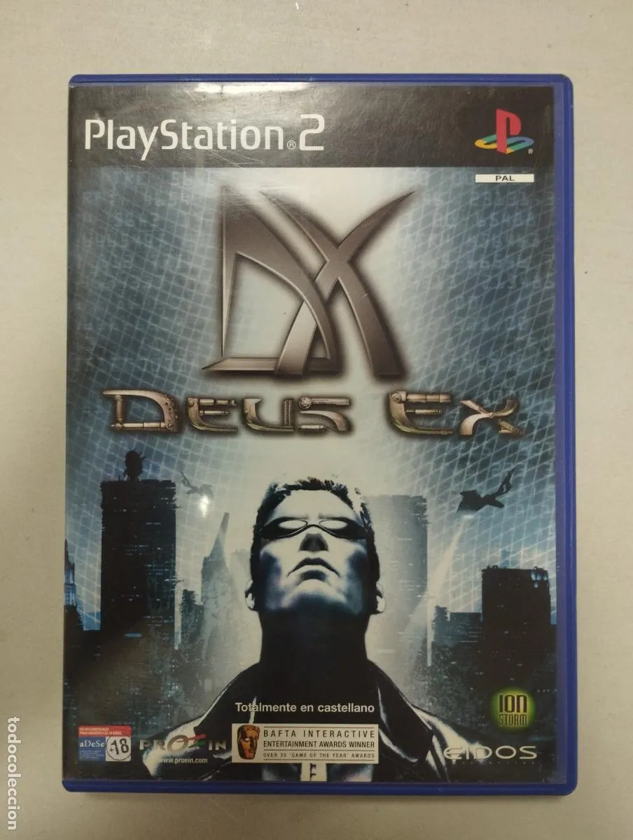Deus Ex - Sony PlayStation 2 PS2 - PAL ESP