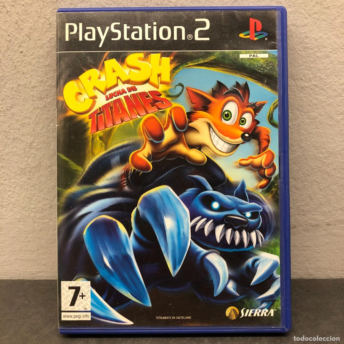 Videojuegos y consolas: CRASH - LUCHA DE TITANES - PLAY STATION 2 - PS2 - +7 - SLES 54841 - VIDEOJUEGO / 1125