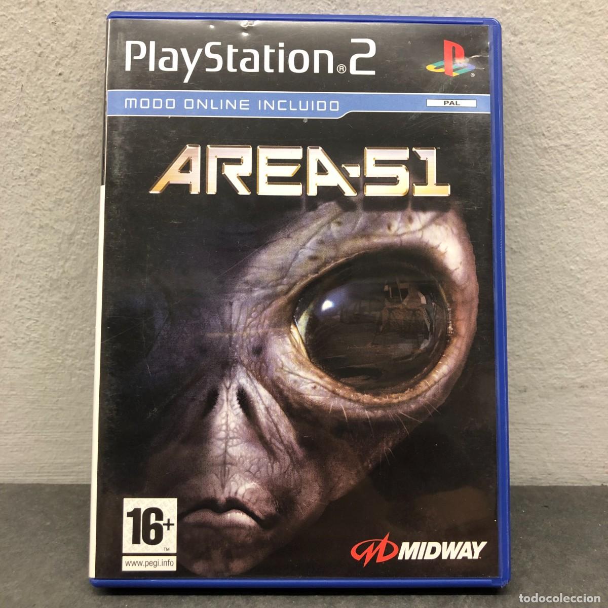 Videojuegos y consolas: AREA-51 - MODO ONLINE INCLUIDO - PLAY STATION 2 - PS2 - +16 - SLES 52570 - VIDEOJUEGO / 1127