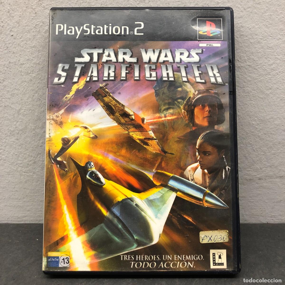 Videojuegos y consolas: STAR WARS - STARFIGHTER - PLAY STATION 2 - PS2 - +13 - SLES 50169 - VIDEOJUEGO / 1128