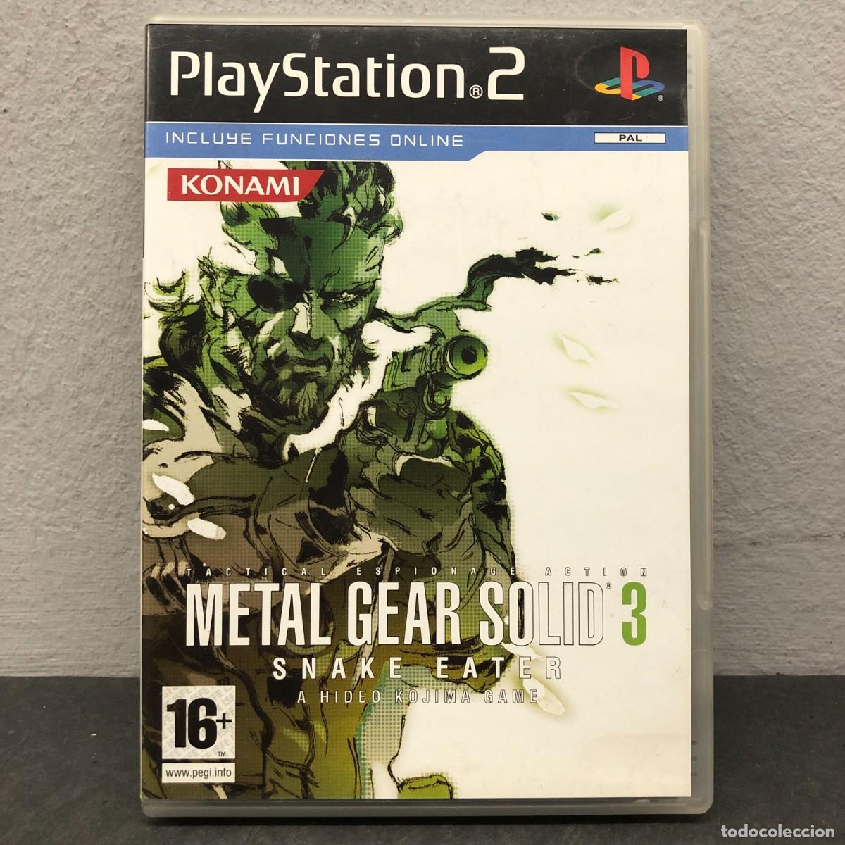Videojuegos y consolas: METAL GEAR SOLID 3 - SNAKE EATER - PLAY STATION 2 - PS2 - +16 - SLES 82026 - VIDEOJUEGO / 1131