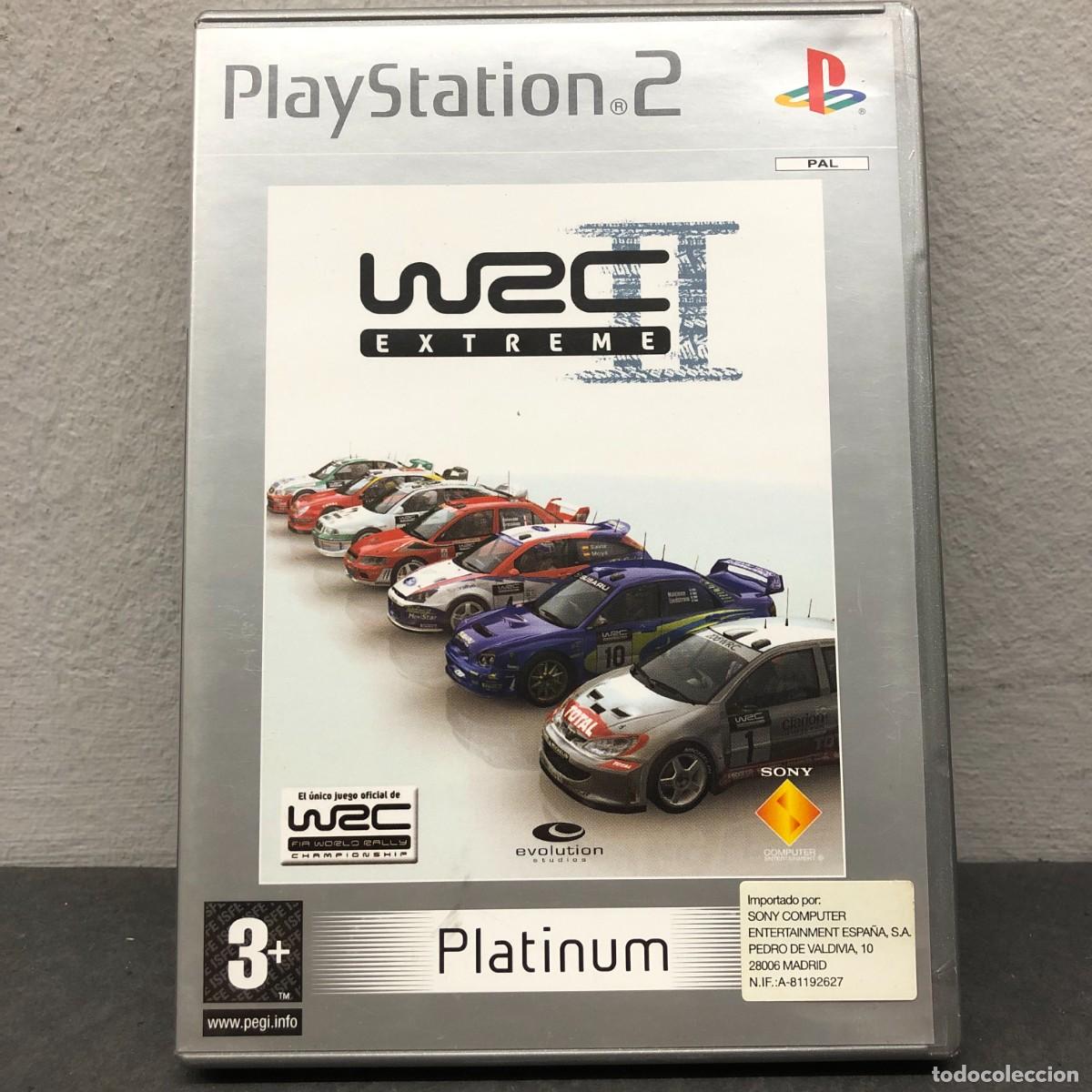Videojuegos y consolas: WRC II EXTREME - PLAY STATION 2 - PS2 - PLATINUM - +3 - SCES 50934 - VIDEOJUEGO / 1135